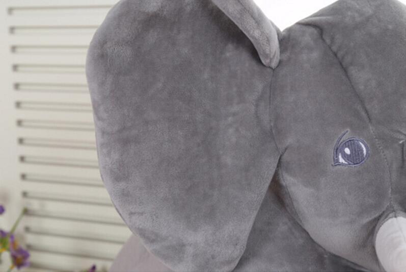 Éléphant Poupée En Peluche Jouet Éléphant Oreiller Bébé Confort Poupée