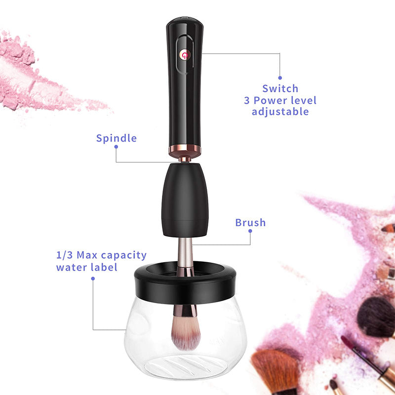Épurateur électrique Brosse de maquillage,