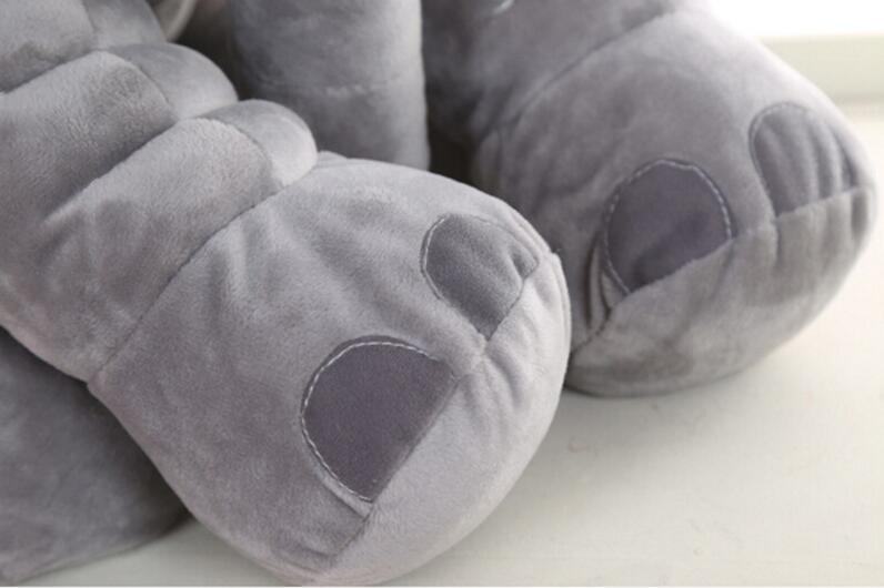 Éléphant Poupée En Peluche Jouet Éléphant Oreiller Bébé Confort Poupée