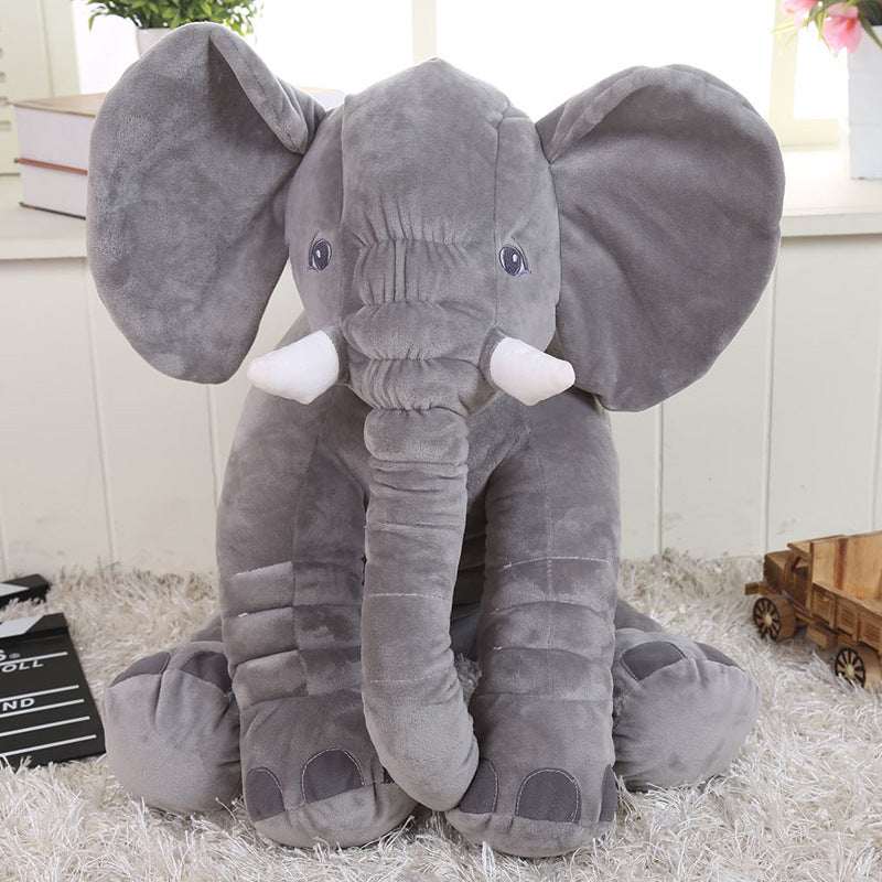Éléphant Poupée En Peluche Jouet Éléphant Oreiller Bébé Confort Poupée