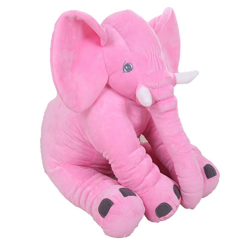 Éléphant Poupée En Peluche Jouet Éléphant Oreiller Bébé Confort Poupée