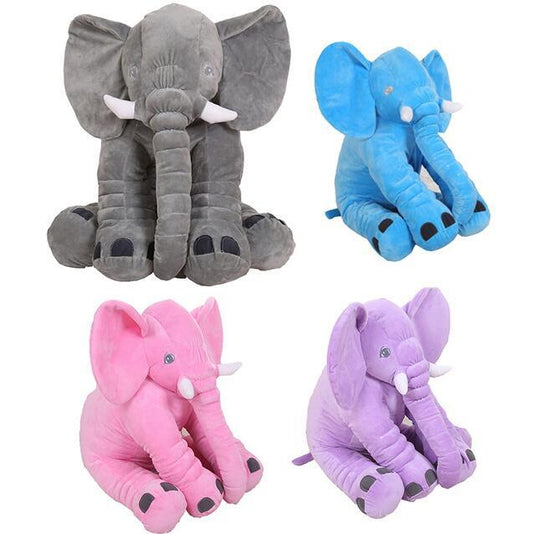 Éléphant Poupée En Peluche Jouet Éléphant Oreiller Bébé Confort Poupée