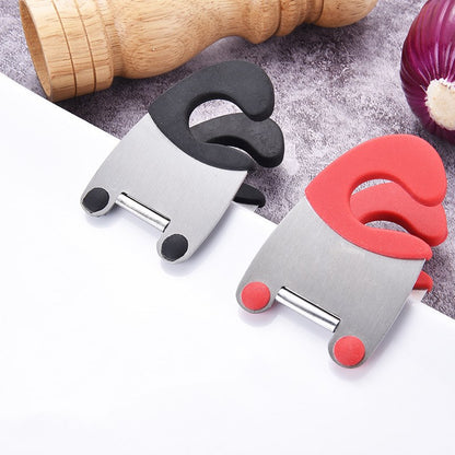 Stainless Steel Heat-resistant Spoon Rest Spatula Holder